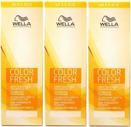 Wella Color Fresh Haartönung pH 6.5 Acid Line Pure Naturals 8/0 hellblond, 75ml