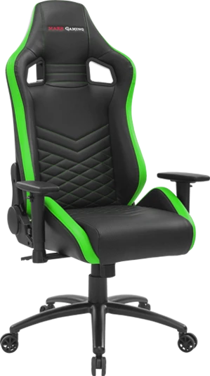 Mars Gaming MGCXNEO Premium Gamingstuhl, schwarz/grün