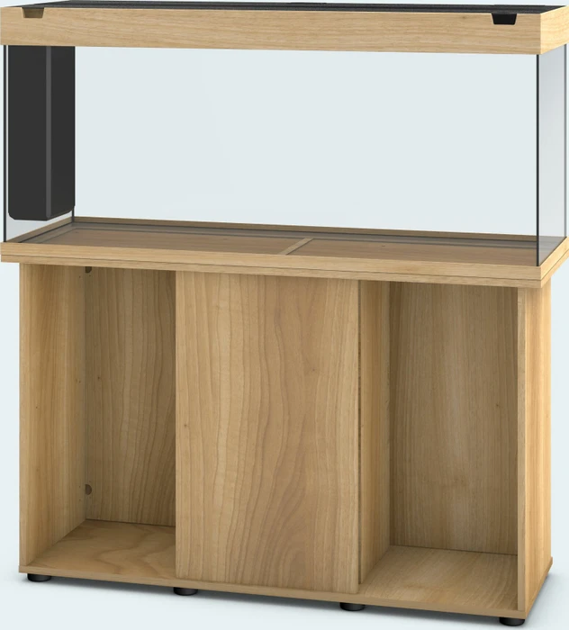 Juwel Rio 240 LED Aquarium-Set mit Unterschrank, helles Holz/helles Holz, 240l
