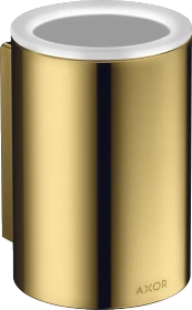 Hansgrohe Axor Universal Circular Zahnputzbecher mit Halter polished gold optic