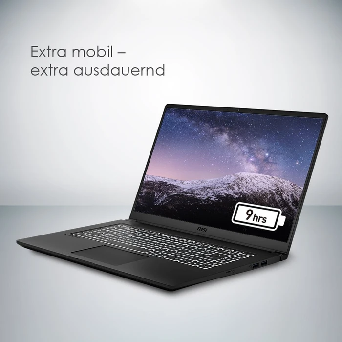 MSI Modern 15 A10RAS-400, Onyx Black, Core i7-10510U, 16GB RAM, 512GB SSD, GeForce MX330, DE