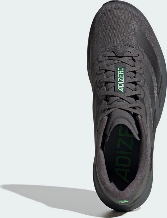 adidas Adizero Evo SL grey five/core black/lime burst (Herren)