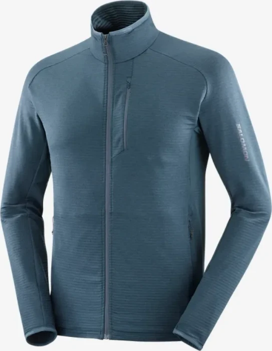 Salomon Essential Lightwarm Jacke midnight navy (Herren)