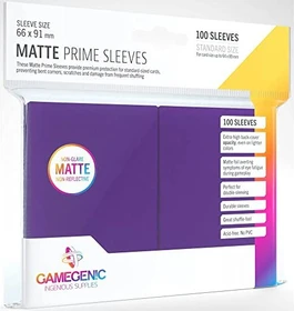 Gamegenic Matte Prime Sleeves violett, 100 Stück