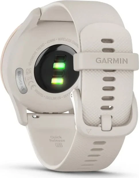 Garmin vivomove Trend Aktivitäts-Tracker ivory/peach gold