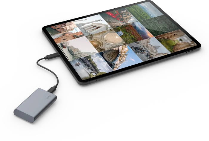 LaCie Mobile SSD Secure Apple, 2TB, +Rescue, USB-C 3.0