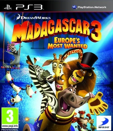 Madagascar 3: Flucht durch Europa - Das Videospiel (PS3)
