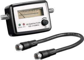Wentronic Goobay Satelliten-Finder mit mechanischer Pegelanzeige