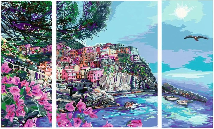 Ravensburger Malen nach Zahlen Cinque Terre