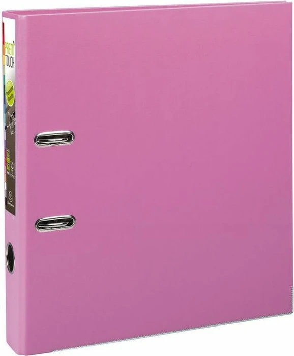 Exacompta Maxi Prem'Touch Ordner 2-Ring, 50mm, A4, rosa (53155E)