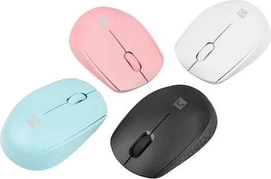 Natec Stork Wireless Mouse weiß, USB