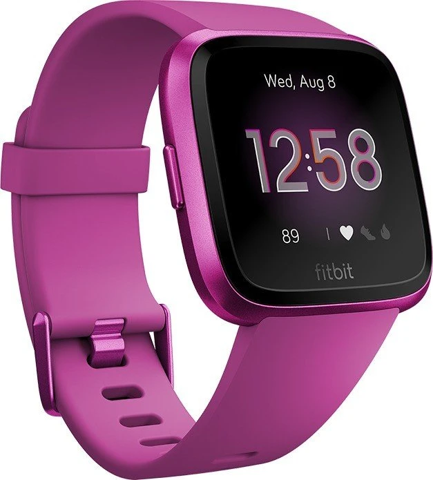 Fitbit Versa Lite Edition Aktivitäts-Tracker mulberry