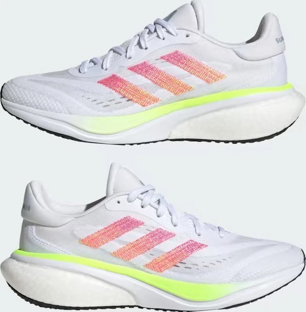 adidas Supernova 3 cloud white/lucid pink/wonder blue (Damen)