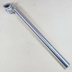 Ergotec CNC 30.2mm/350mm 18mm Setback Sattelstütze silber