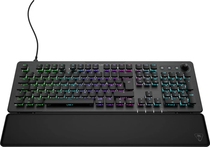 Turtle Beach Vulcan II XP, schwarz, LEDs RGB, TITAN HS Tactile Brown, USB, DE