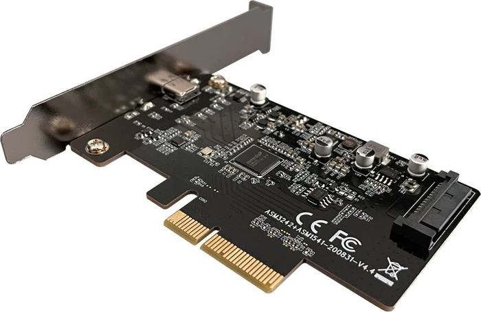 LC-Power 1x USB-C 3.2, PCIe 3.0 x4