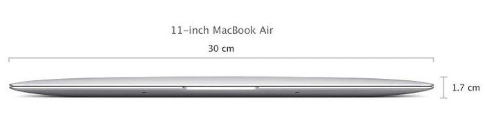 Apple MacBook Air 11", silber, Core i7-5650U, 8GB RAM, 128GB SSD, DE [Early 2015]
