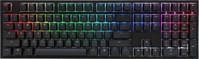 Ducky One 2 RGB PBT, LEDs RGB, schwarz, MX SILENT RGB RED, USB, US