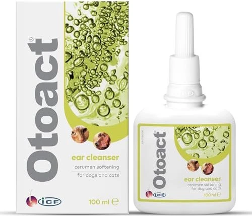 ICF Otoact Ohrreiniger für Hunde & Katzen, 100ml