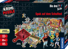 Kosmos Krimi Puzzle Die drei ??? Kids Spuk auf dem Schulfest