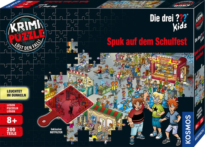 Kosmos Krimi Puzzle Die drei ??? Kids Spuk auf dem Schulfest