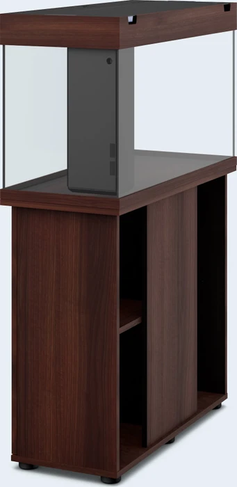 Juwel Rio 125 LED Aquarium-Set mit Unterschrank, dunkles Holz/dunkles Holz, 125l