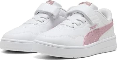 Puma Court Lally AC+ PS puma white/poised pink (Junior)