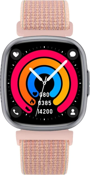 Knauermann Neo 2 (2025) eckig mit Klettband rosa
