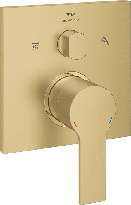 Grohe Allure Einhandbatterie mit 3-Wege Umstellung cool sunrise gebürstet