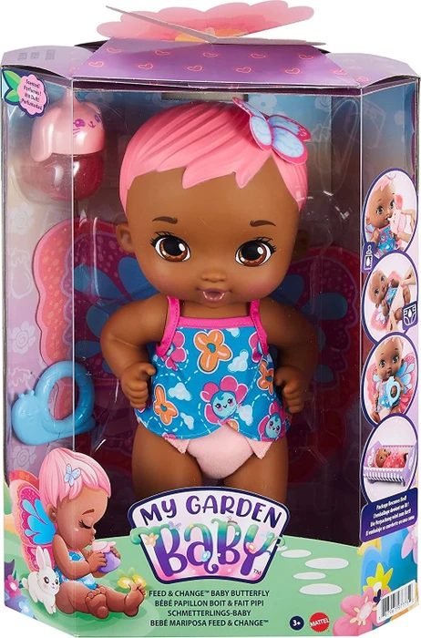 Mattel My Garden Baby Schmetterlings Baby rosa