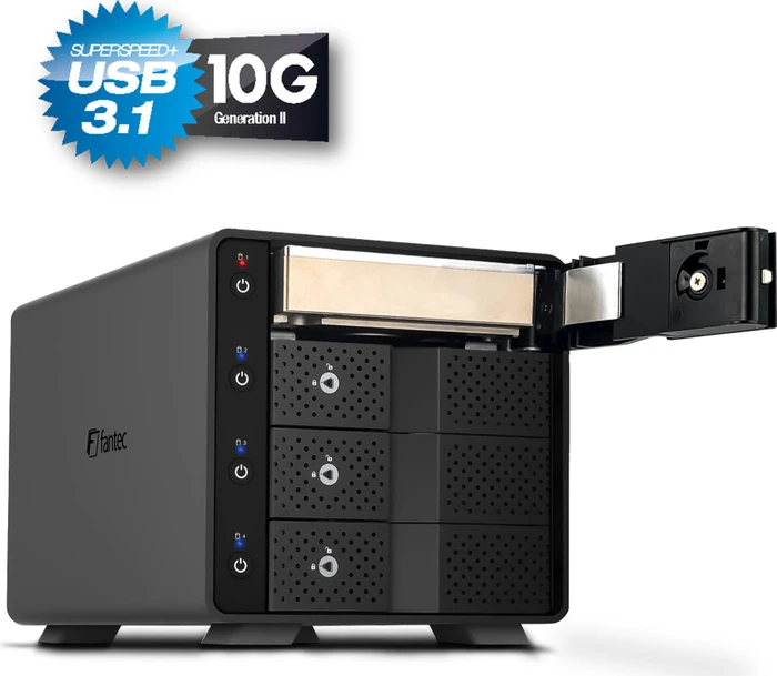 Fantec MB-X4U31, 3.5", USB-C 3.1
