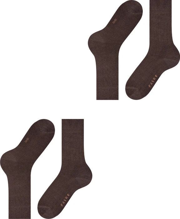 Falke Swing Socken braun, 2 Paare (Herren)