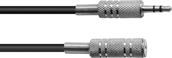 Omnitronic Klinkenverlängerung 3.5mm Stereo 3.0m