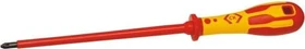 C.K Tools T49143-2200 Dextro VDE Pozidriv Schraubendreher, PZ2x200mm