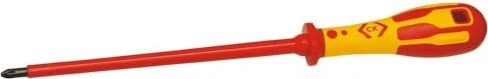 C.K Tools T49143-2200 Dextro VDE Pozidriv Schraubendreher, PZ2x200mm