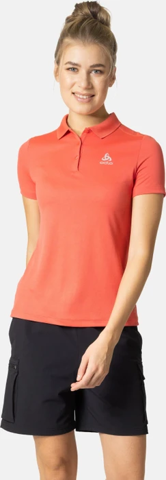 Odlo F-Dry Poloshirt kurzarm cayenne (Damen)