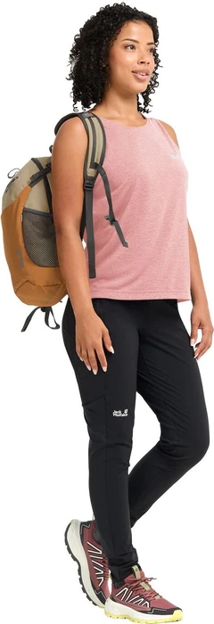 Jack Wolfskin Wildtrail Tank Funktionsshirt ärmellos rosegarden (Damen)