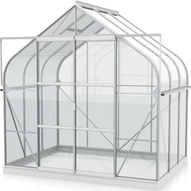 Vitavia Dione 5000 ESG 3mm Gewächshaus alu