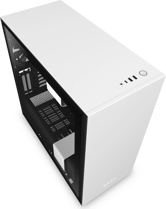 NZXT H710i, weiß, Glasfenster