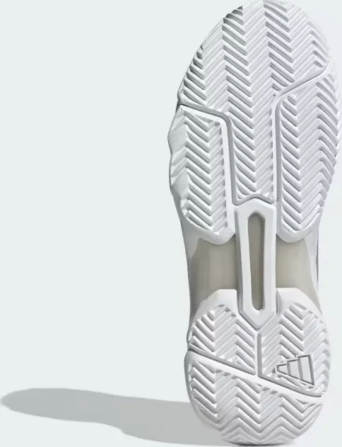 adidas Courtjam Control 3 cloud white/silver metallic/grey one (Herren)
