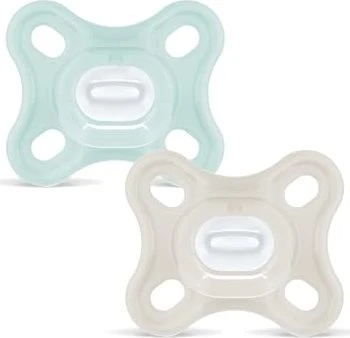 MAM Comfort Silikon Schnuller, 0-2M, 2er-Pack