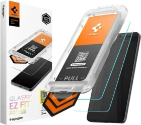 Spigen GLAS.tR EZ Fit Pro HD Screen Protector für Samsung Galaxy S26, 2er-Pack