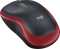 Logitech M185 Wireless Mouse schwarz/rot, USB Vorschaubild