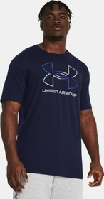 Under Armour Foundation Funktionsshirt kurzarm midnight navy/royal/mod gray (Herren)
