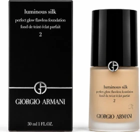 Giorgio Armani Luminous Silk Foundation Nr. 2, 30ml