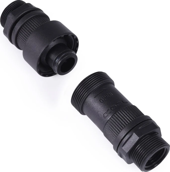 Alphacool HF Schnellverschluss Kupplung Set G1/4" IG/IG Schottverschraubung, schwarz
