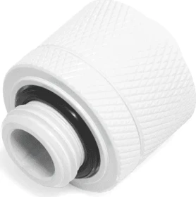 Alphacool Eiszapfen Schlauchanschluss G1/4" auf 16/10mm Anschraubtülle, weiß