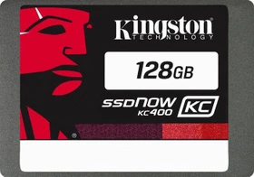 Kingston SSDNow KC400 128GB, 2.5" / SATA 6Gb/s