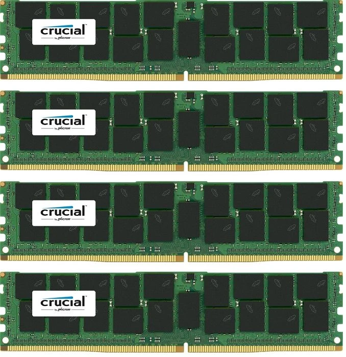 Crucial LRDIMM 128GB Kit, DDR4-2133, CL15, 4RX4, ECC