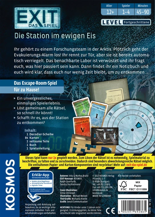 EXIT - Das Spiel - Die Station im ewigen Eis